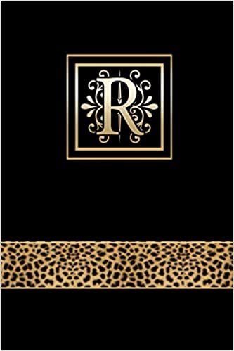 okumak Letter R Notebook : Initial R Monogram Journal Leopard Print Notebook Personalized Name For Women Travel Journal: Leopard Print Lined Notebook / ... 100 Pages, 6&quot; x 9&quot;, Soft Cover, Matte Finish
