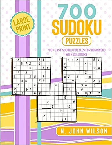 okumak 700 Sudoku Puzzles: 700 Easy Sudoku Puzzles for Beginners with Solutions. Large Print