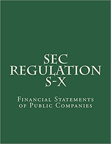 okumak SEC Regulation S-X: Financial Statements of Public Companies