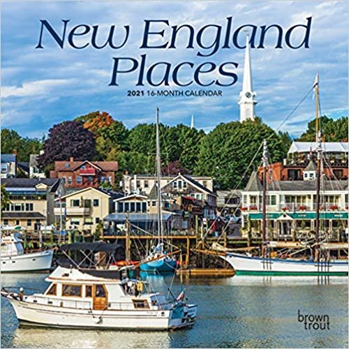 okumak New England Places 2021 Calendar
