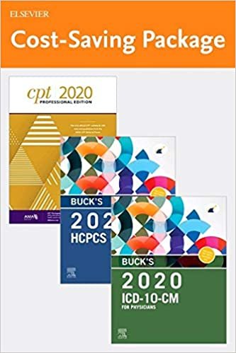 Buck's 2020 ICD-10-CM Physician Edition, 2020 HCPCS Professional Edition and AMA 2020 CPT Professional Edition Package