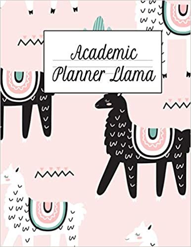 okumak Succulent, J: Academic Planner Llama