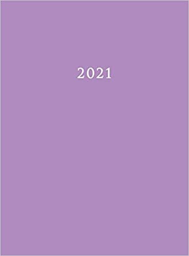 okumak 2021: Large Weekly and Monthly Planner with Purple Cover (Hardcover)