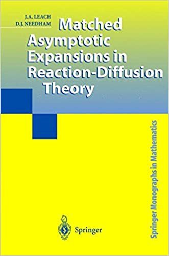 okumak MATCHED ASYMPTOTIC EXPANSIONS IN REACTION-DIFFUSION THEORY