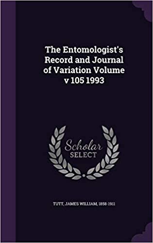 okumak The Entomologist&#39;s Record and Journal of Variation Volume v 105 1993