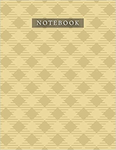 okumak Notebook Gold (Metallic) Color Cross Line Baby Elephant Pattern Background Cover: 8.5 x 11 inch, 110 Pages, Planner, A4, 21.59 x 27.94 cm, Journal, Life, Daily, Bill, Organizer