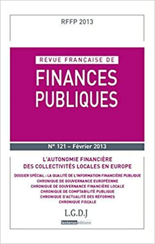 okumak REVUE FRANÇAISE DE FINANCES PUBLIQUES N 121 - 2013 (RFFP)