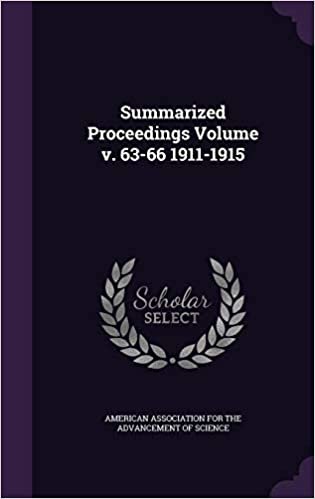 okumak Summarized Proceedings Volume v. 63-66 1911-1915