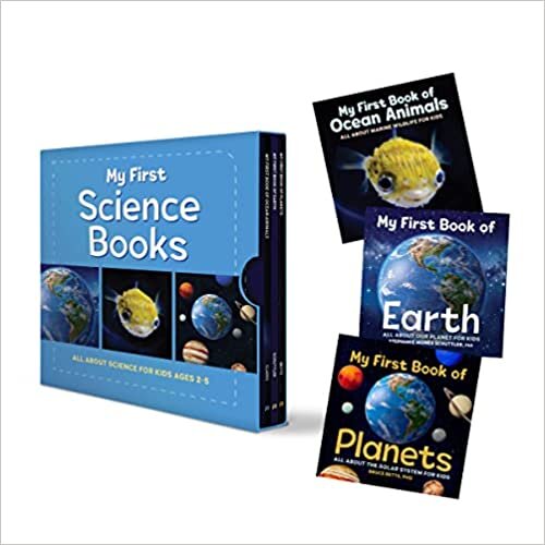 My First Science Books 3 Book Box Set: All About Science for Kids Ages 2-5 (My First Book of)