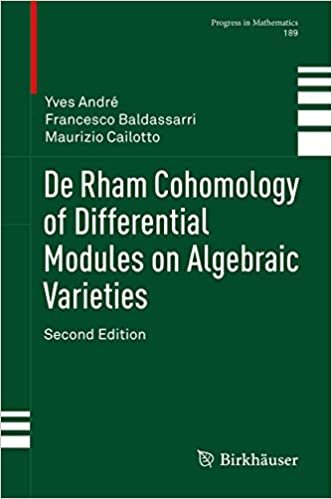 okumak De Rham Cohomology of Differential Modules on Algebraic Varieties (Progress in Mathematics (189), Band 189)