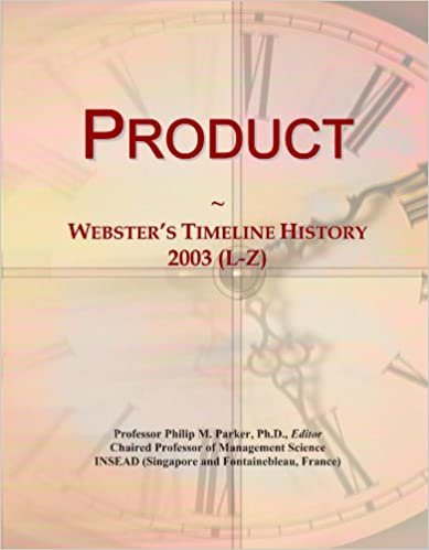 okumak Product: Webster&#39;s Timeline History, 2003 (L-Z)