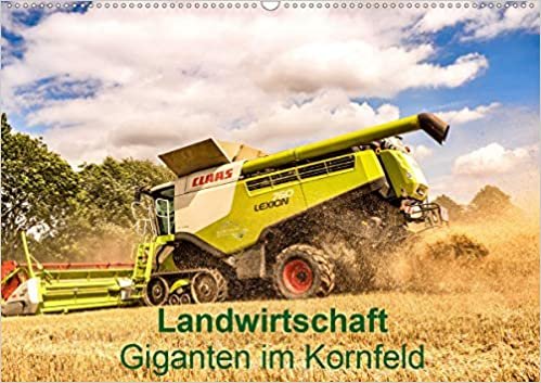 okumak Landwirtschaft - Giganten im Kornfeld (Wandkalender 2021 DIN A2 quer): Modernste Mähdrescher bei der Getreideernte. (Monatskalender, 14 Seiten )