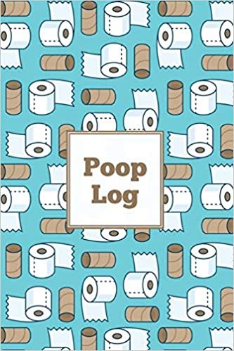 okumak Poop Log: Bowel Movement Health Tracker, Daily Record &amp; Track, Journal, Food Intake Diary Notebook, Poo Logbook, Bristol Stool Chart, Book