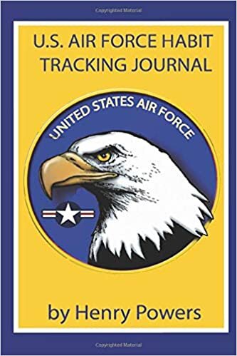 okumak U.S. Air Force Habit Tracker Journal: A basic monthly habit tracker. Four year logbook notebook journal.