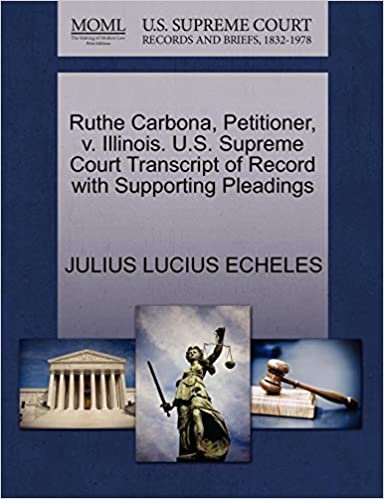 okumak Ruthe Carbona, Petitioner, v. Illinois. U.S. Supreme Court Transcript of Record with Supporting Pleadings
