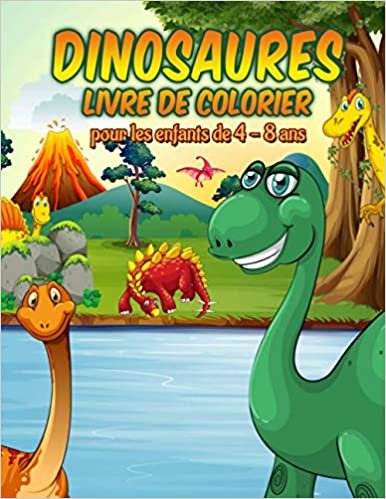 okumak Dinosaures Livre De Colorier por les enfants de 4-8 ans