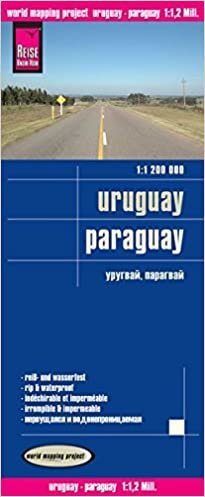 okumak Uruguay &amp; Paraguay rkh r/v (r) wp GPS: world mapping project