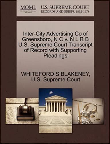 okumak Inter-City Advertising Co of Greensboro, N C v. N L R B U.S. Supreme Court Transcript of Record with Supporting Pleadings