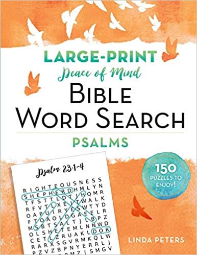 okumak Peace of Mind Bible Word Search: Psalms