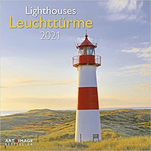 okumak Leuchttürme 2021 - Wand-Kalender - Broschüren-Kalender - A&amp;I - 30x30 - 30x60 geöffnet: Lighthouses