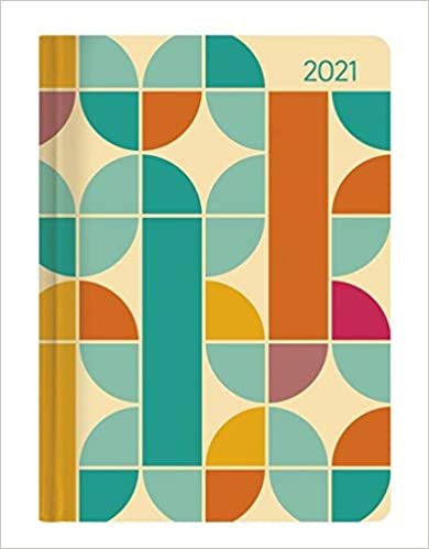 okumak Ladytimer Retro 2021 - Taschenkalender A6 (11x15 cm) - Weekly - 192 Seiten - Notiz-Buch - Termin-Planer - Alpha Edition