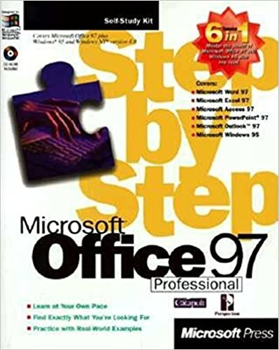 okumak Microsoft Office 97 Professional 6 in 1 Step by Step (Step By Step Series)