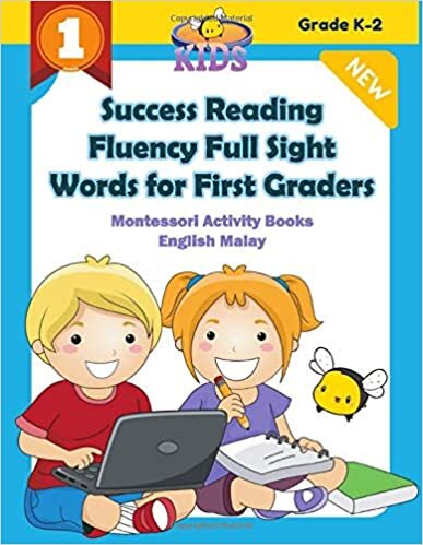 okumak Success Reading Fluency Full Sight Words for First Graders Montessori Activity Books English Malay: I can read readiness sight word readers picture ... pack distance learning kindergarten -G. kids