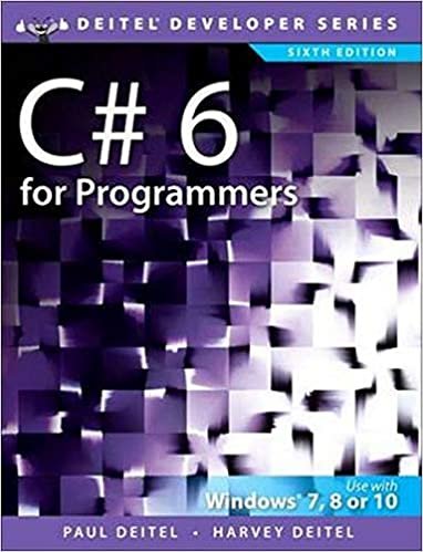 okumak C# 6 for Programmers (Deitel Developer)