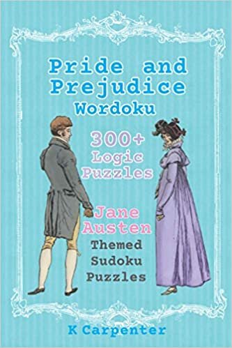 okumak Pride and Prejudice Wordoku: Jane Austen Themed Sudoku Puzzles (Jane Austen Puzzle Books)
