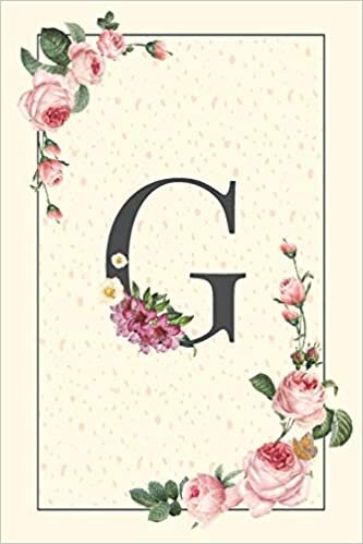 okumak Daily To Do List Notebook G: Simple Floral Initial Monogram Letter G | 100 Daily Lined To Do Checklist Notebook Planner And Task Manager Undated With ... And Notes, Gifts For Boss And Coworker