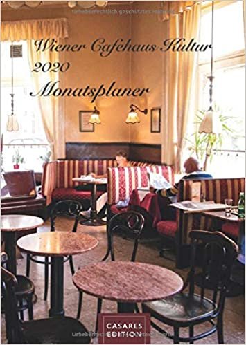 okumak Schawe, H: Wiener Cafehaus Kultur Monatsplaner 2020 30x42cm
