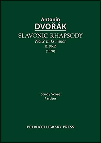 okumak Slavonic Rhapsody in G minor, B.86.2: Study score