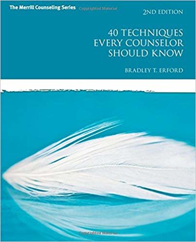 okumak 40 Techniques Every Counselor Should Know and MyCounselingLab without Pearson eText - Access Card (Merrill Counseling (Paperback))