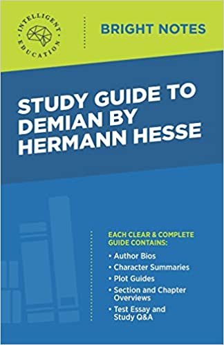 okumak Study Guide to Demian by Hermann Hesse (Bright Notes)