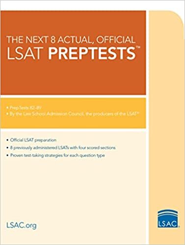 The Next 8 Actual, Official LSAT Preptests تحميل