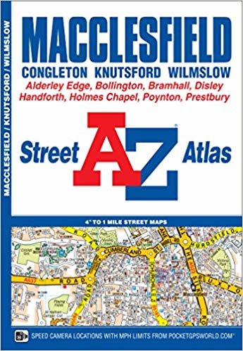 okumak Macclesfield A-Z Street Atlas (London Street Atlases)