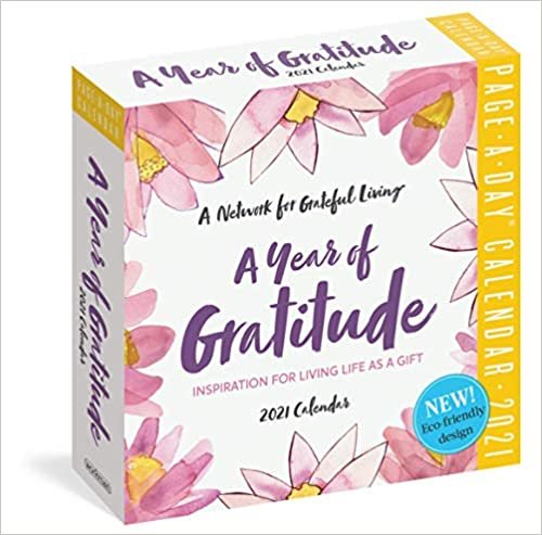 okumak A Year of Gratitude 2021 Calendar