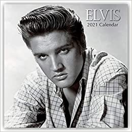 okumak Elvis 2021 - 16-Monatskalender: Original The Gifted Stationery Co. Ltd [Mehrsprachig] [Kalender] (Wall-Kalender)