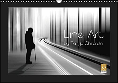 okumak Line Art - by Tanja Ghirardini (Wandkalender 2019 DIN A3 quer): Line Art - kunstvolle und elegante schwarz-weiß Fotografien die mit Linien und ... Dynamik zeigen. (Monatskalender, 14 Seiten )
