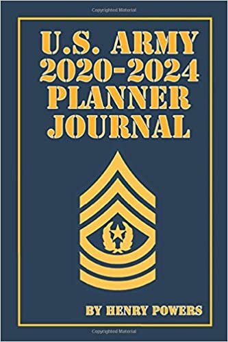 okumak U.S. Army 2020 - 2024 Planner Journal: Army Command Sergeant Major CSM Sixty-Month Combination Planner Journal 2020-2024