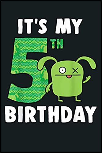 okumak Ugly Dolls It S My 5Th Birthday Ox Birthday Boy: Notebook Planner - 6x9 inch Daily Planner Journal, To Do List Notebook, Daily Organizer, 114 Pages