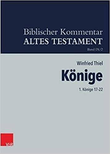 okumak Biblischer Kommentar Altes Testament - Bandausgaben: 1. Könige 17-22