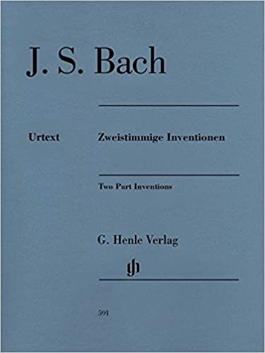 okumak Two Part Inventions - Johann Sebastian Bach - Piano - sheet music - G. Henle Verlag - HN 591