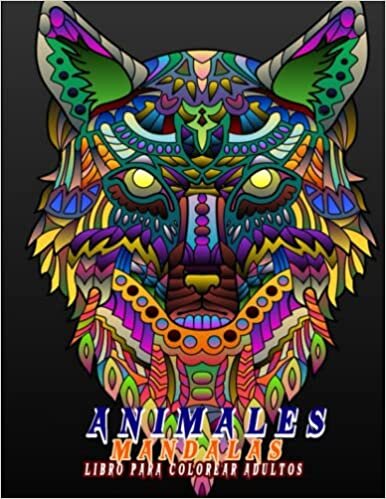 okumak Animales Mandalas libro para colorear Adultos: Mandala en reposo para adultos y niños, páginas para colorear antiestrés; Mandalas para colorear. Animales Para Colorear