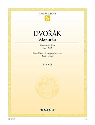 okumak Mazurka B-Dur. Klavier.: op. 56/3. Klavier.