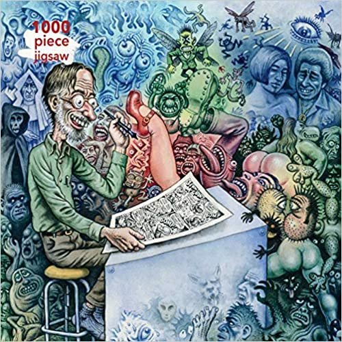 okumak Adult Jigsaw R. Crumb: Who&#39;s Afraid of Robert Crumb?: 1000 piece jigsaw (1000-piece jigsaws): 1000-piece Jigsaw Puzzles