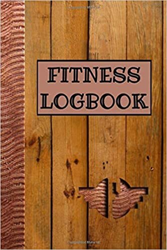 okumak Fitness Logbook F: Monogram F | Bonus Water, Exercise &amp; Habit Tracker | 62 Day - 2 Month Daily Food Calorie Dietary Journal With Work-Out Tracker