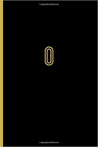 okumak Art Deco Initial Letter O Notebook (Journal Notepad Diary): 6” x 9” With Lined Pages For Notes Or Journaling
