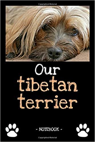 okumak Our tibetan terrier: dog owner | dogs | notebook | pet | diary | animal | book | draw | gift | e.g. dog food planner | ruled pages + photo collage | 6 x 9 inch