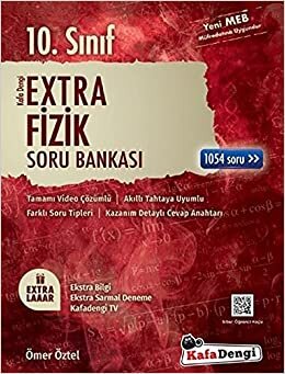okumak Kafa Dengi Yayınları 10.Sınıf Extra Fizik Soru Bankası (Tümü Video Çözümlü) 288 SAYFA